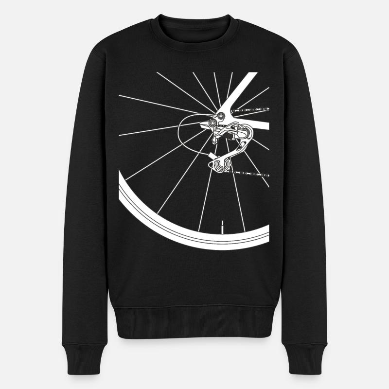 Vélo de course - Pull Premium bio Homme - noir