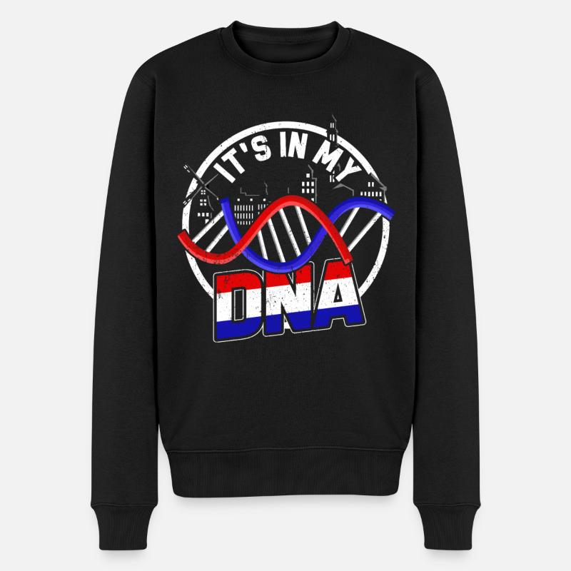 Pays-Bas - Pull Premium bio Homme - noir