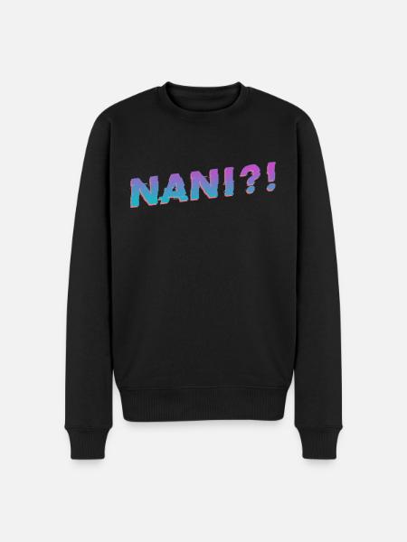 Nani Meme Vapor Wave - Pull Premium bio Homme - noir