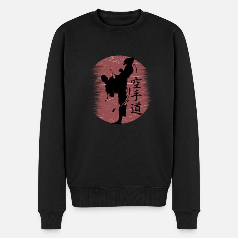 Karaté Arts martiaux Dojo - Pull Premium bio Homme - noir