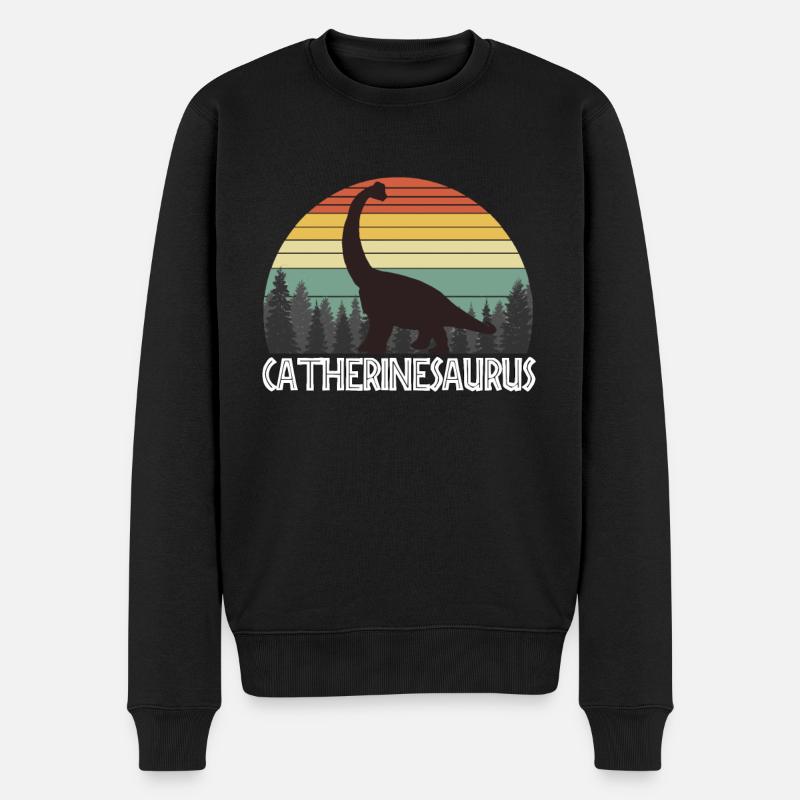 CATHERINESAURUS CATHERINE SAURUS CATHERINE - Pull Premium bio Homme - noir