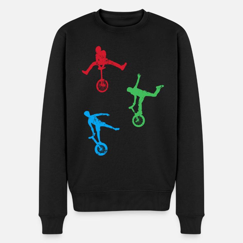 Monocycle - Pull Premium bio Homme - noir