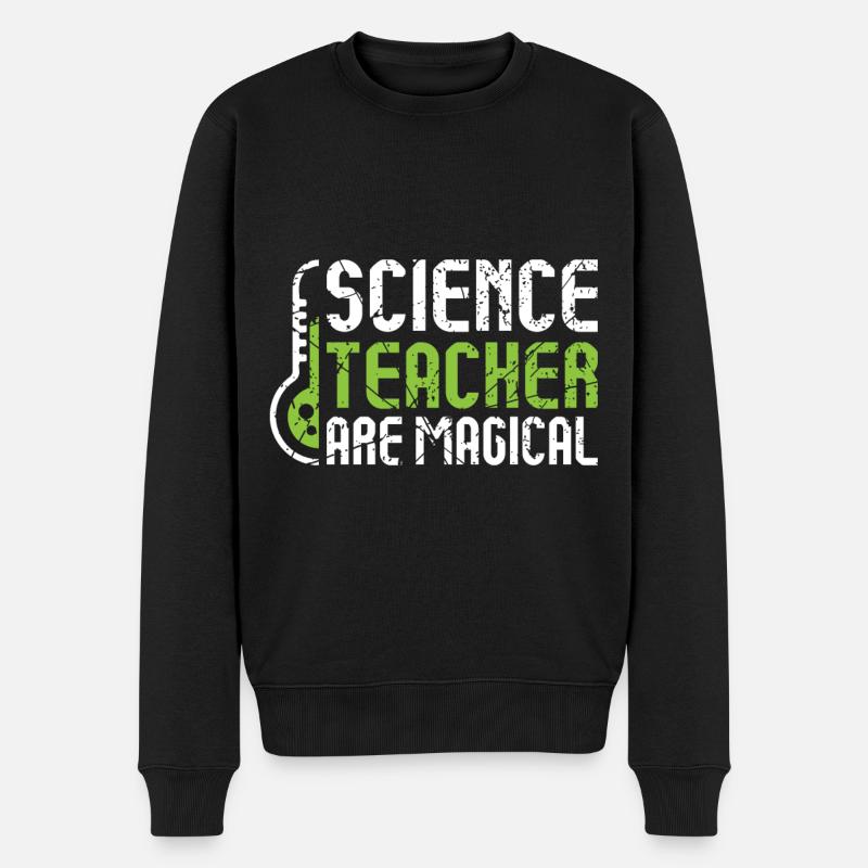 Science Professeur Science - Pull Premium bio Homme - noir