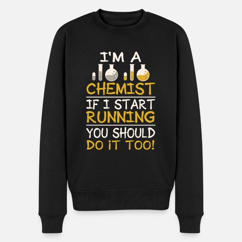 Chemist - Pull Premium bio Homme - noir