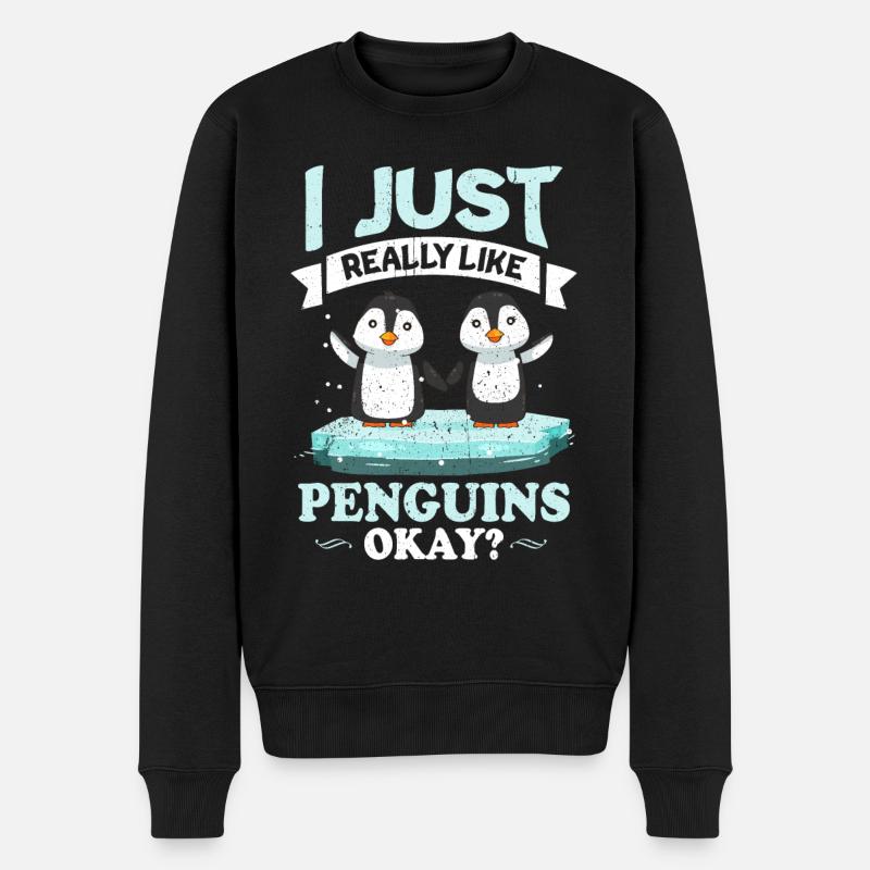 Pingouin - Pull Premium bio Homme - noir