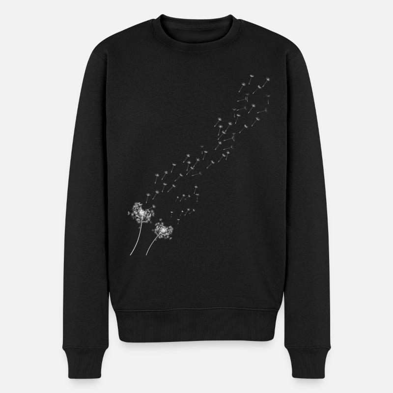 Pissenlit - Pull Premium bio Homme - noir