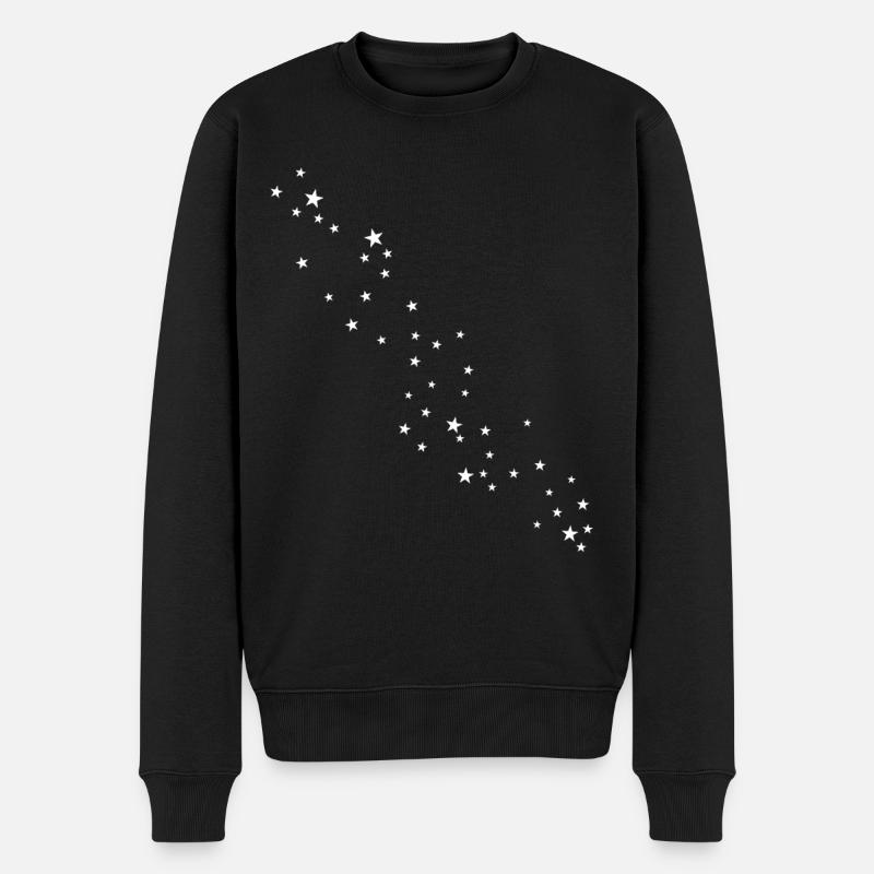 Étoiles - Pull Premium bio Homme - noir