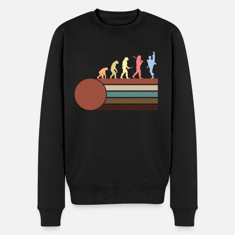 Karate - Männer Premium Bio Pullover - Schwarz