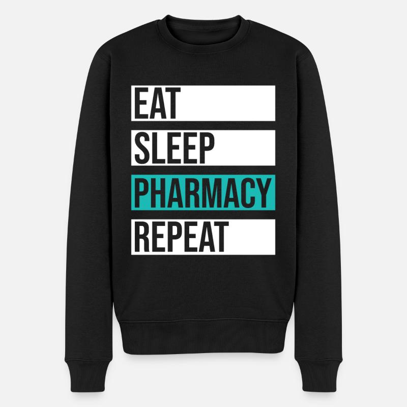Pharmacies de cadeaux - Pull Premium bio Homme - noir