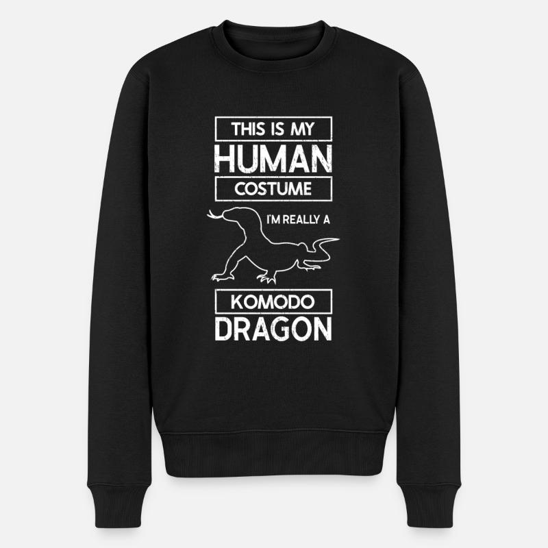 Komodo Dragon - Pull Premium bio Homme - noir