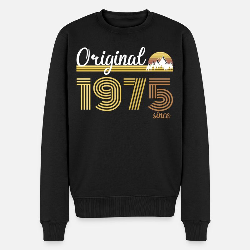 1975 - Pull Premium bio Homme - noir