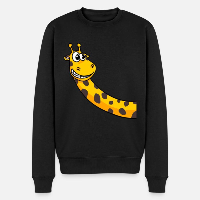 Girafe - Pull Premium bio Homme - noir