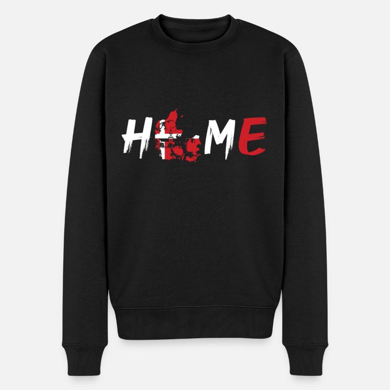 Danemark Home - Pull Premium bio Homme - noir