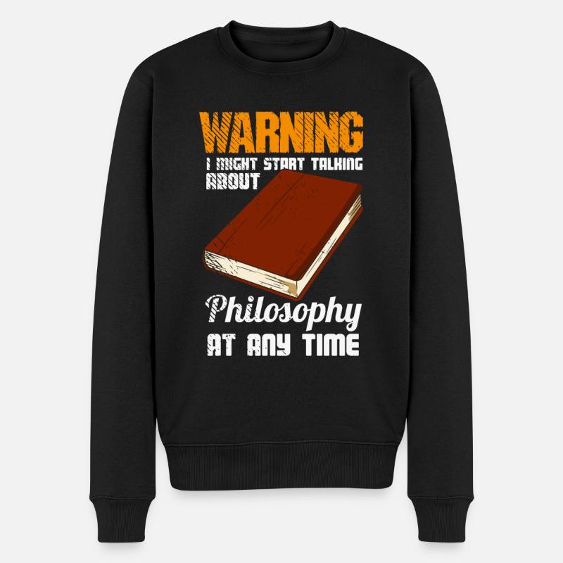 Philosophie Penseurs Libres Penseurs Philosophes - Pull Premium bio Homme - noir
