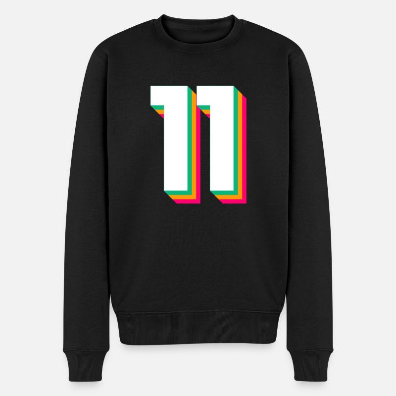 11 - Pull Premium bio Homme - noir