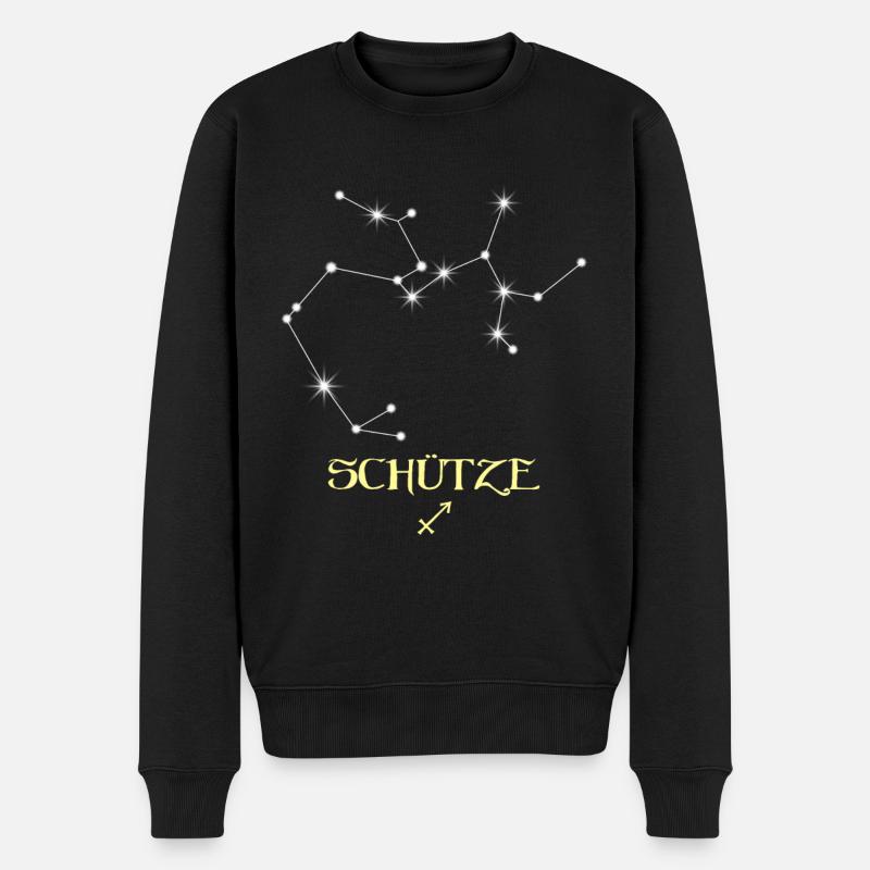 Tireurs Signes du zodiaque - Pull Premium bio Homme - noir