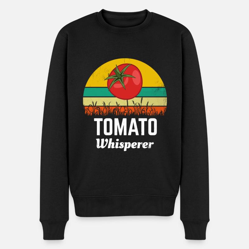 Tomates - Pull Premium bio Homme - noir