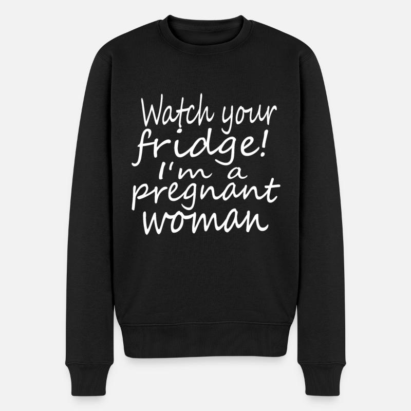 Manger enceinte - Pull Premium bio Homme - noir