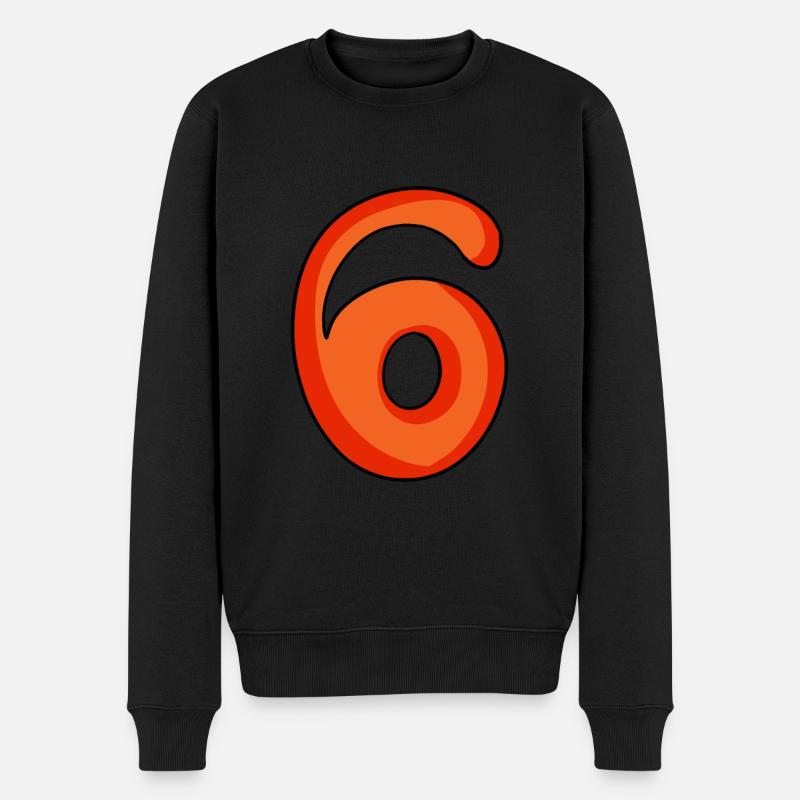 Numéro 6 - Pull Premium bio Homme - noir