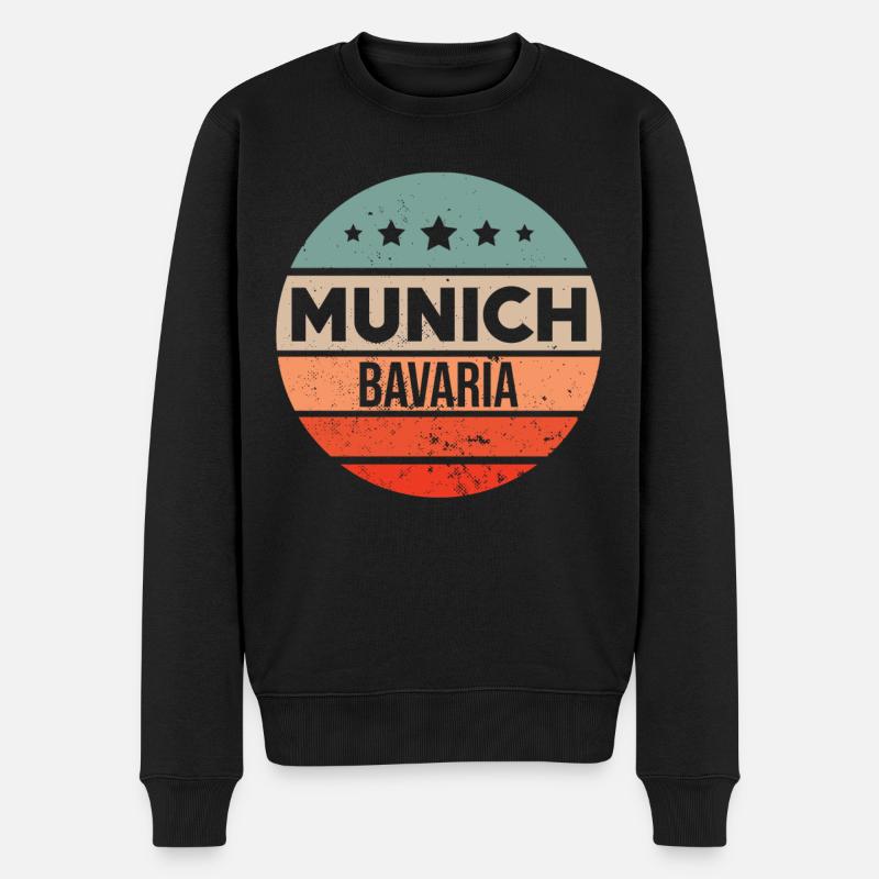 Munich - Pull Premium bio Homme - noir