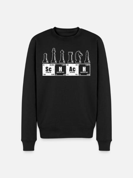 chess - Men's Premium Organic Jumper - black