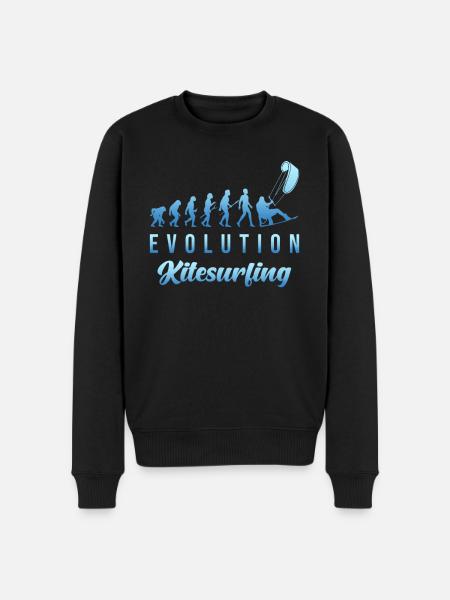 Kitesurf Evolution - Pull Premium bio Homme - noir