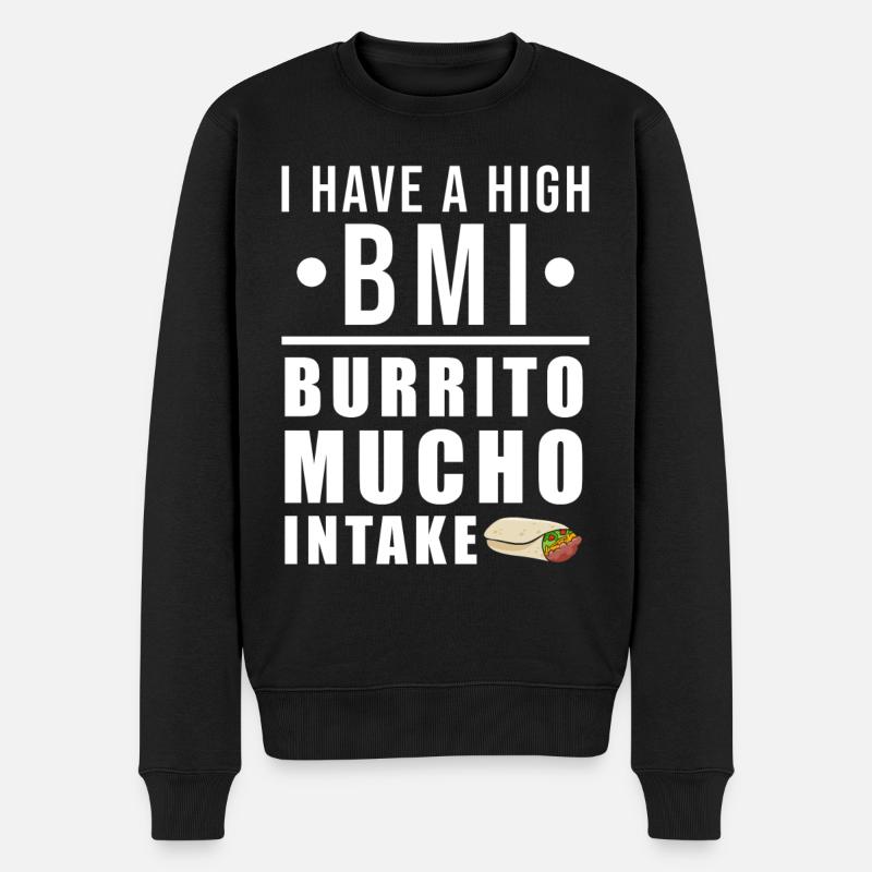 Burrito - Pull Premium bio Homme - noir