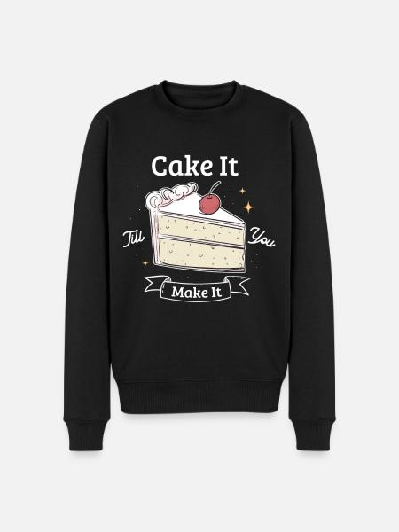 Baker Backing Gift - Men's Premium Organic Jumper - black