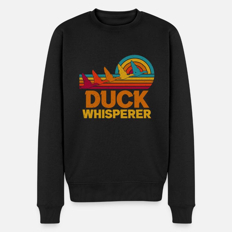 Duck-Whisperer. - Pull Premium bio Homme - noir
