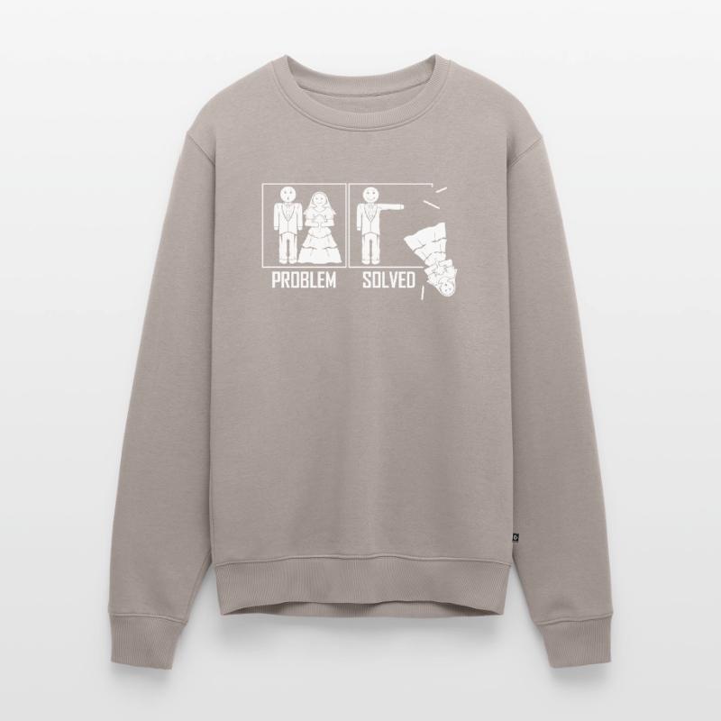 Problem Solved - Ehe Problem Scheidung Lösung Männer Premium Bio Pullover