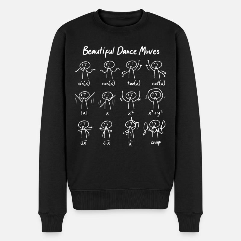 Maths drôles Proverbes Prof de maths - Pull Premium bio Homme - noir