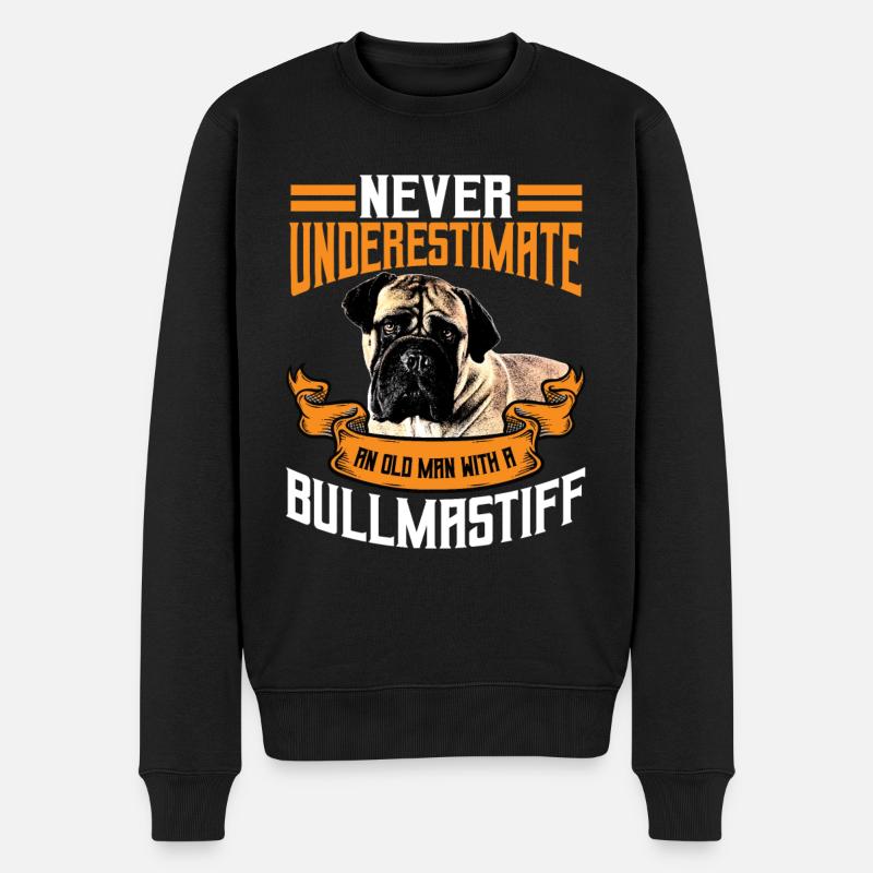 Bullmastiff cadeau hommes - Pull Premium bio Homme - noir