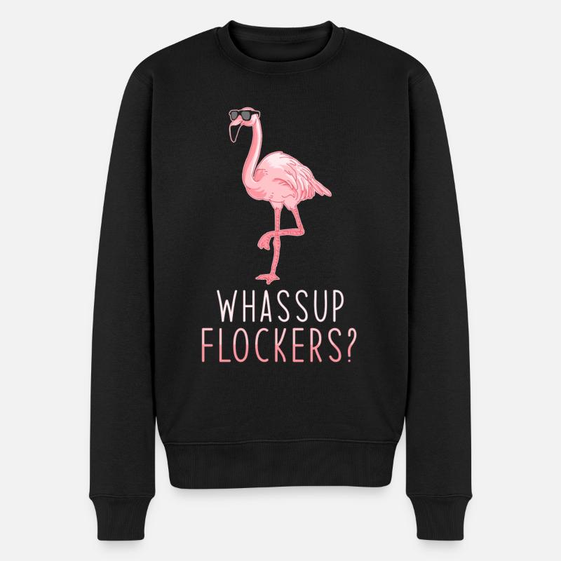 Flamingo - Pull Premium bio Homme - noir