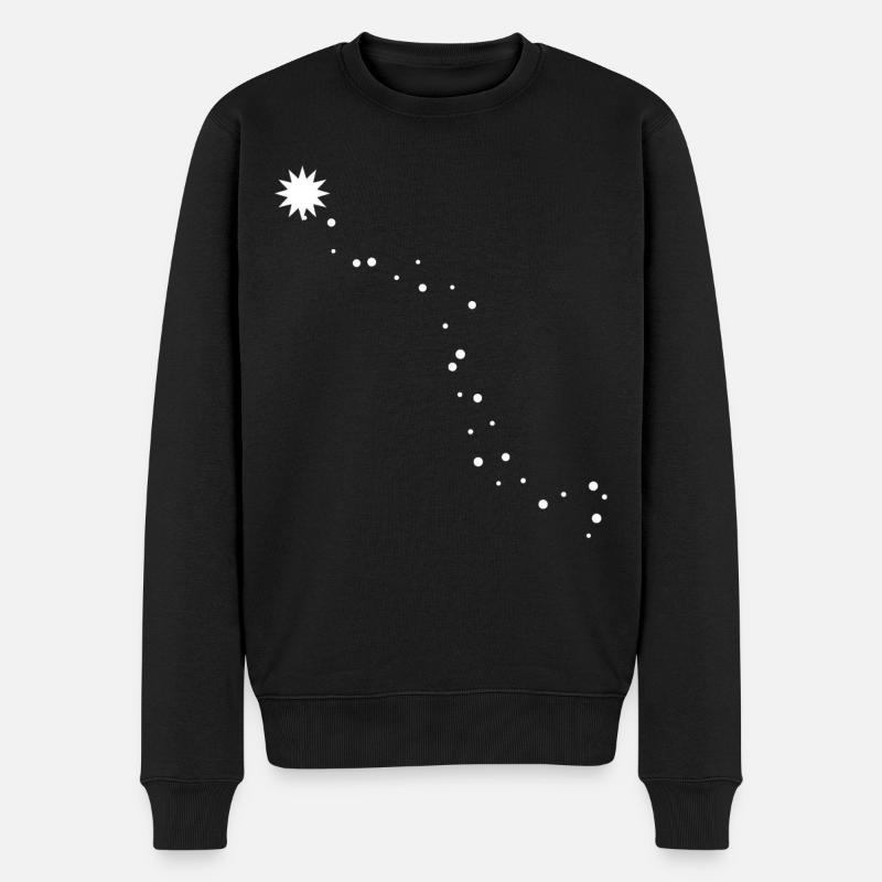Nuit d’étoiles - Pull Premium bio Homme - noir