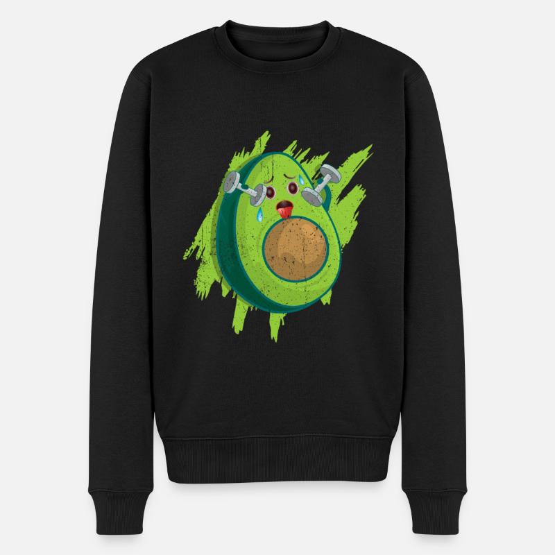 Avocado - Pull Premium bio Homme - noir