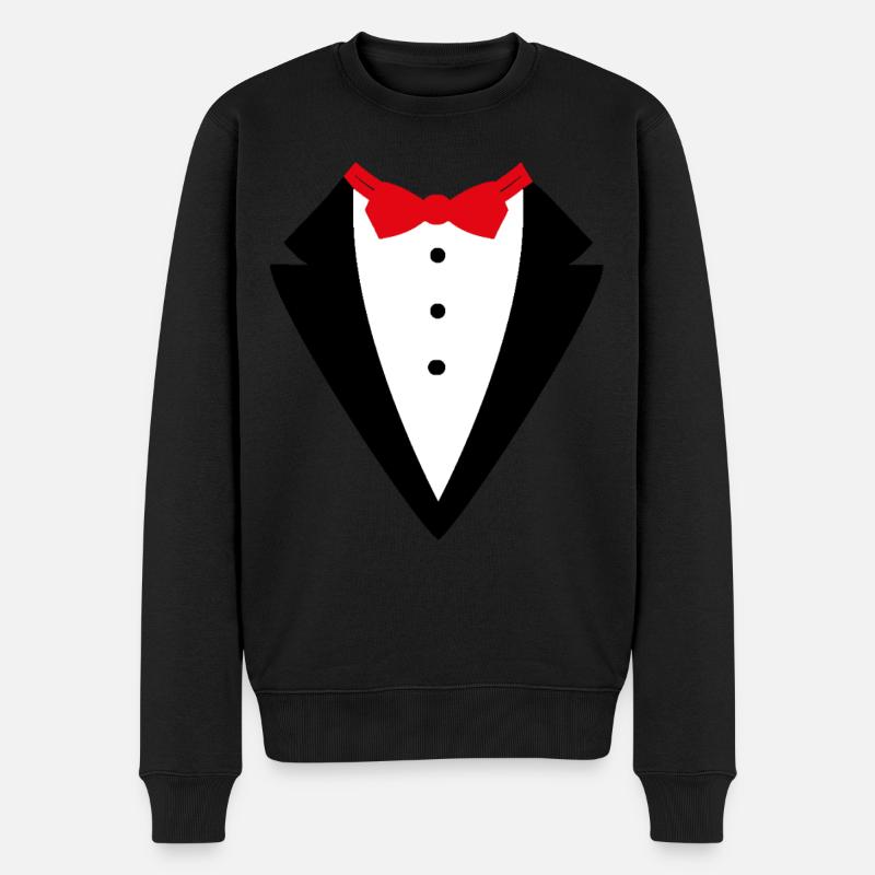 Smoking costume - Pull Premium bio Homme - noir