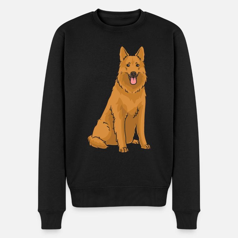 Harzer Fuchs Chien - Pull Premium bio Homme - noir