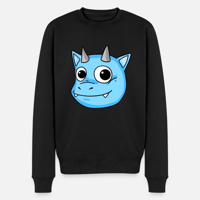 Bébé Dragon - Pull Premium bio Homme - noir