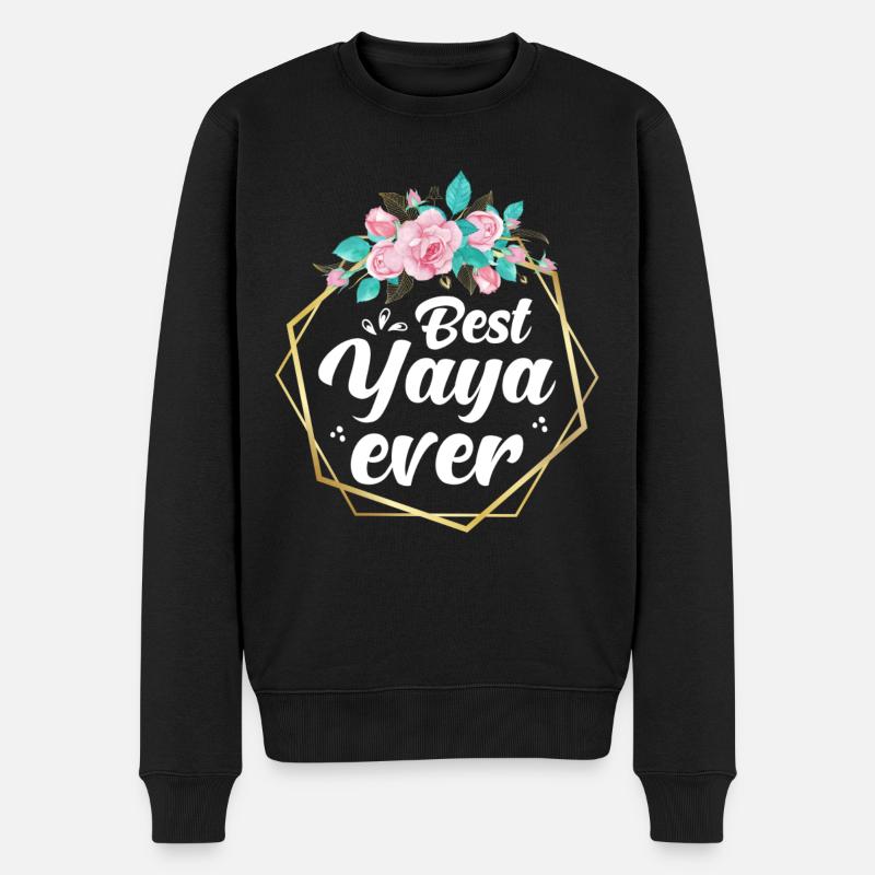 Meilleure grand-mère - Pull Premium bio Homme - noir