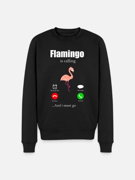 Flamingo - Pull Premium bio Homme - noir