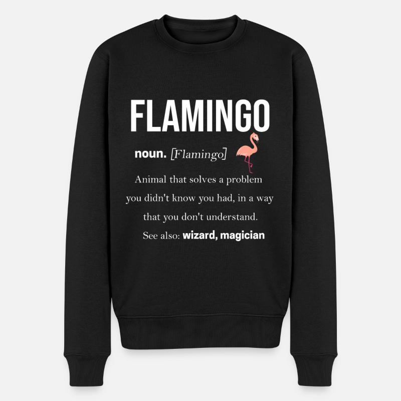 Flamingo - Pull Premium bio Homme - noir