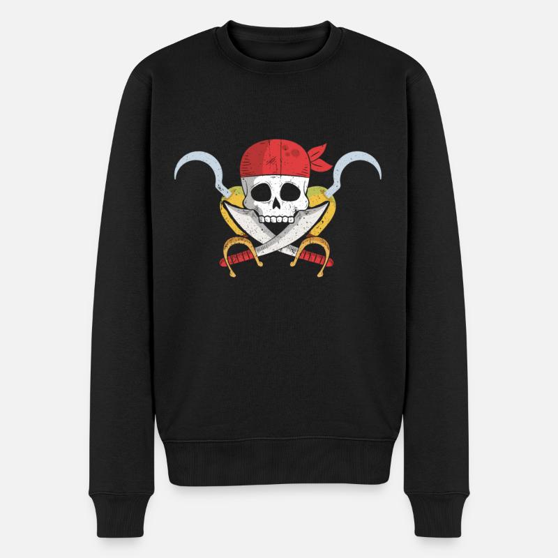 Pirat - Pull Premium bio Homme - noir