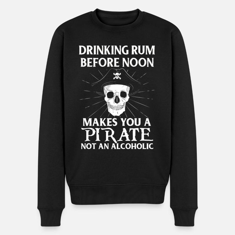 Pirates Matelot pirates pirates navire bateau enfant - Pull Premium bio Homme - noir