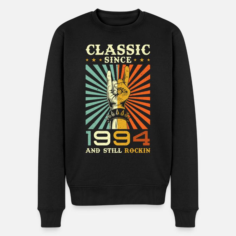 Anniversaire 1994 Classique depuis 1994 - Pull Premium bio Homme - noir