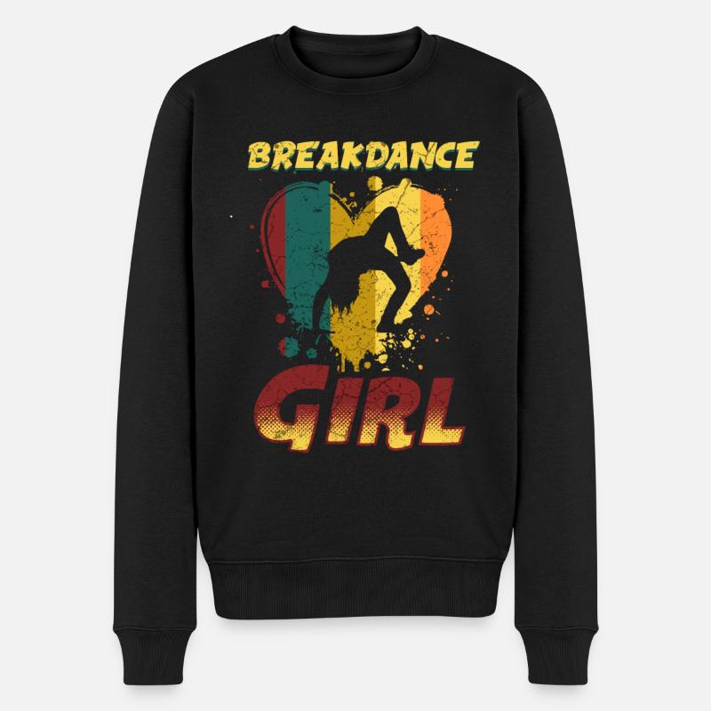 Danse danse break dance filles - Pull Premium bio Homme - noir