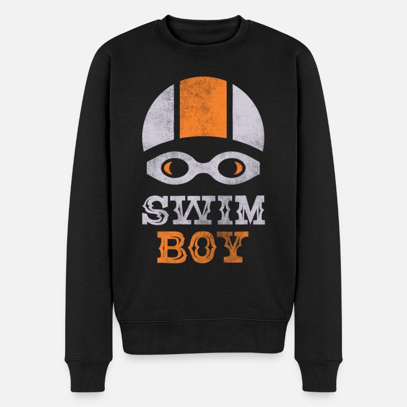 Natation Natation garçons - Pull Premium bio Homme - noir
