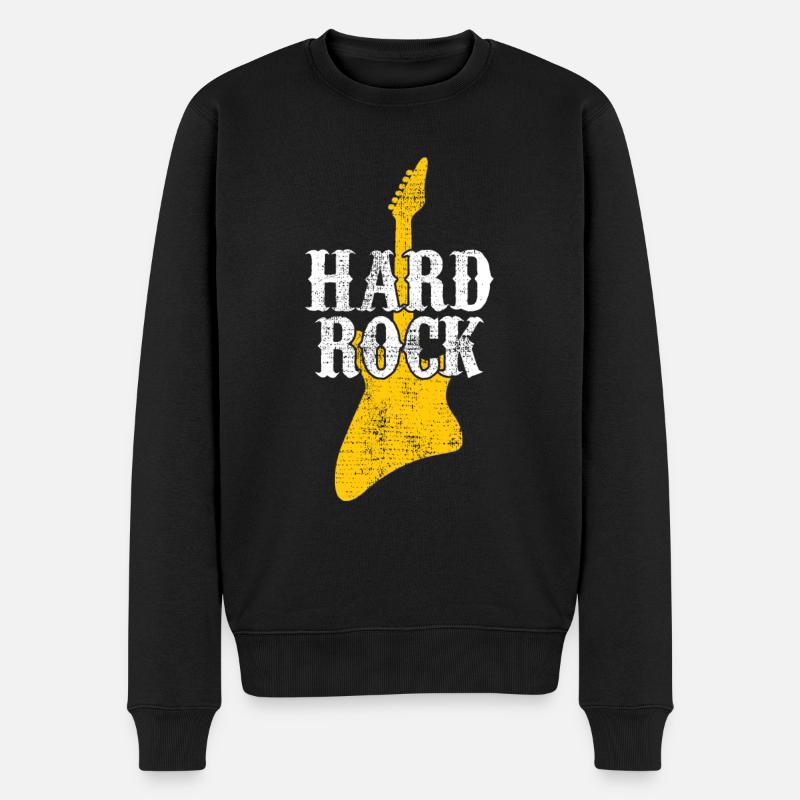 hard rock - Pull Premium bio Homme - noir