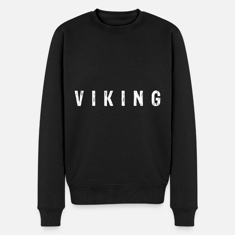 Guerriers vikings - Pull Premium bio Homme - noir