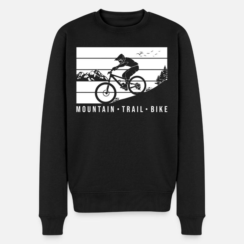 Mountain Bike - Pull Premium bio Homme - noir