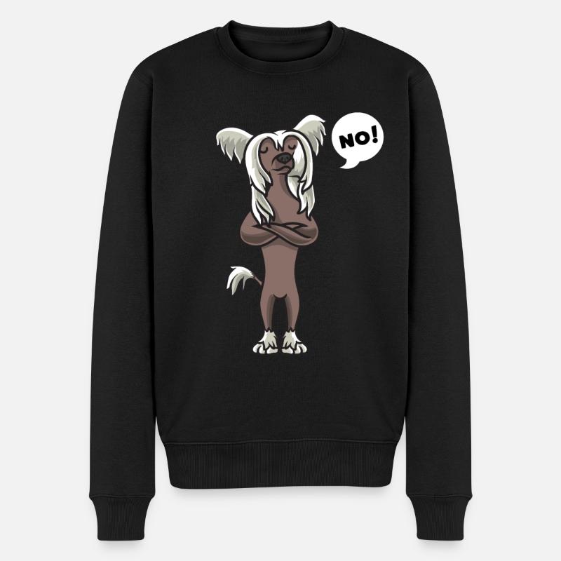 Muet de chinois - Pull Premium bio Homme - noir